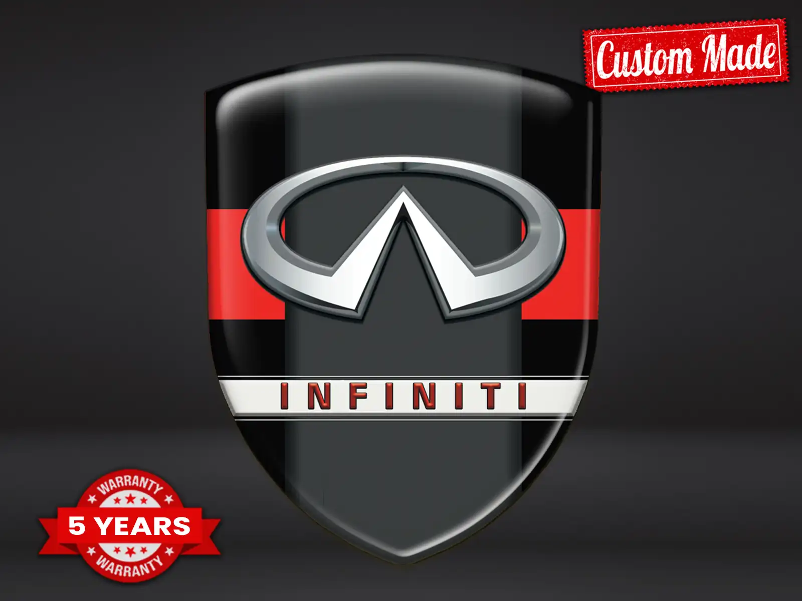 Infiniti Custom Scheibenaufkleber Stil Max Pro Langlebig